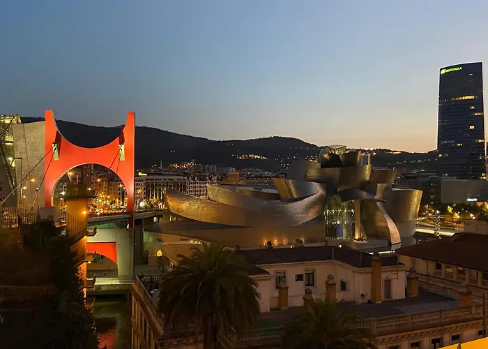 110 M2 Central Apartment In Abando Close To Guggenheim With Parking